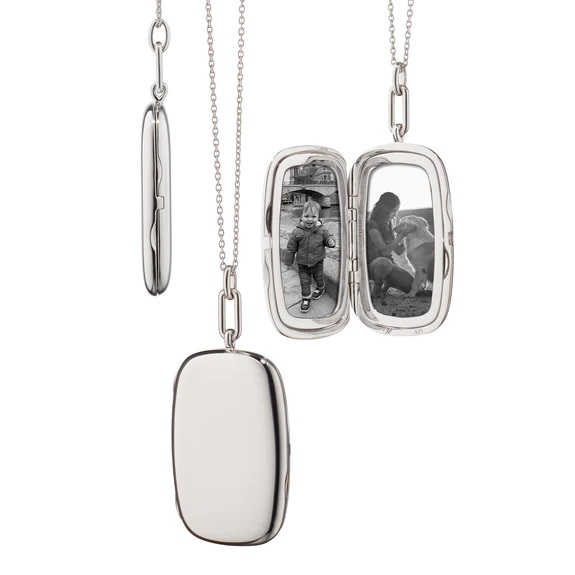 Monica Rich Kosann Finn Locket Necklace
