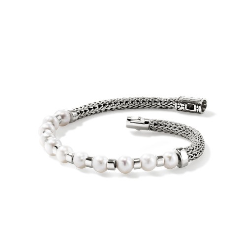 John Hardy Essentials 5mm Bracelet with Pearls