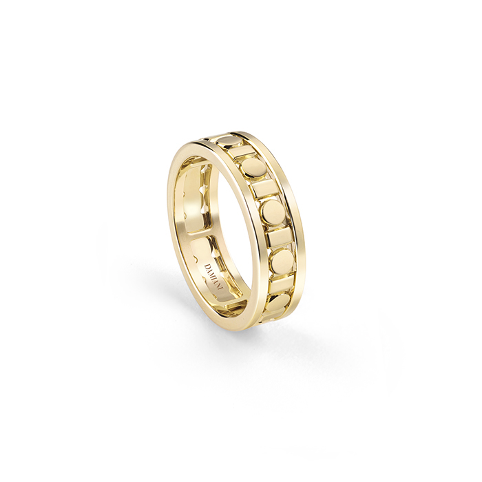 Damiani 18k Yellow Gold Belle Epoque Reel 5.70mm. 