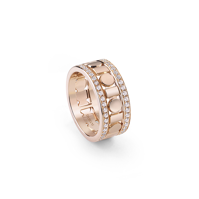 Belle Epoque Reel Ring with Diamonds (size 15). 